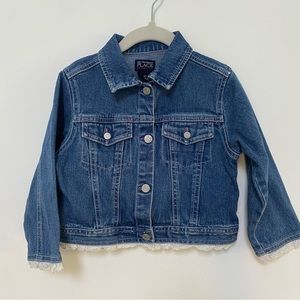 The Children’s Place Cropped Denim Jacket 4T